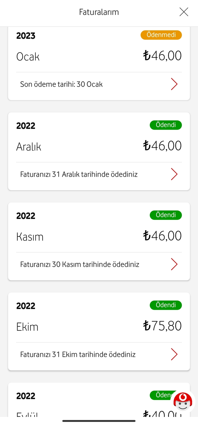 Telefon faturanız ne kadar?