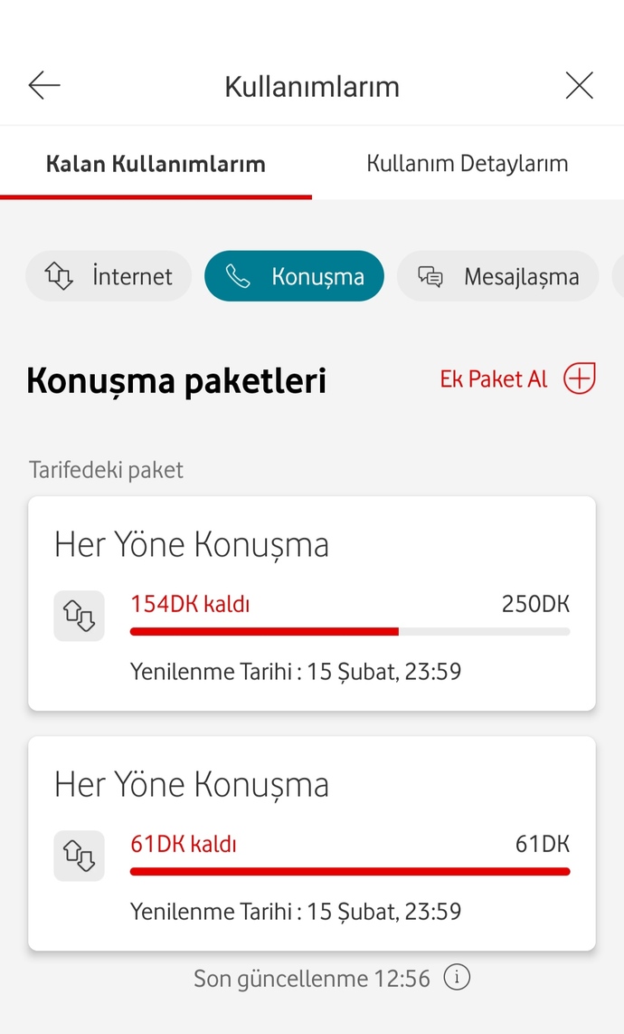 Hattınızda ki paketler size yetiyor mu?