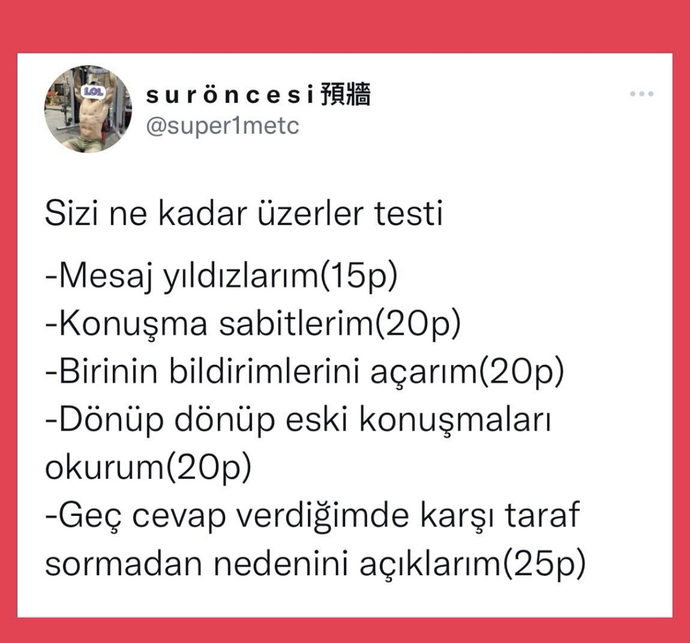 Sizi ne kadar üzerler?