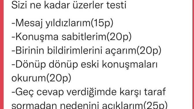 Sizi ne kadar üzerler?