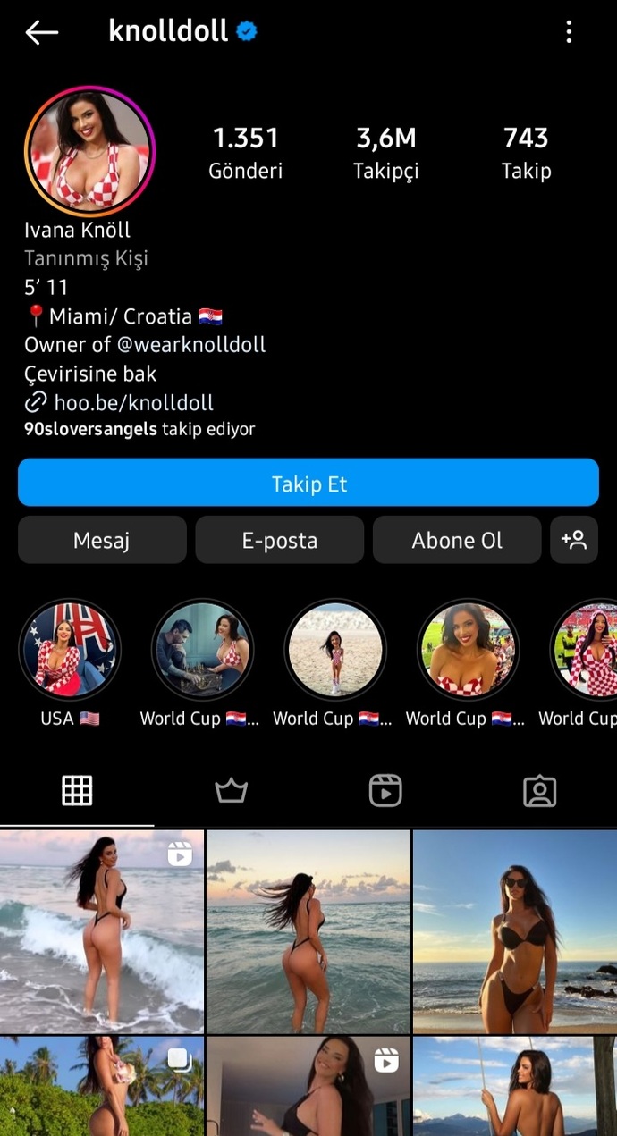 Erkek arkadaşım bu kızın instagramına mı bakmış?