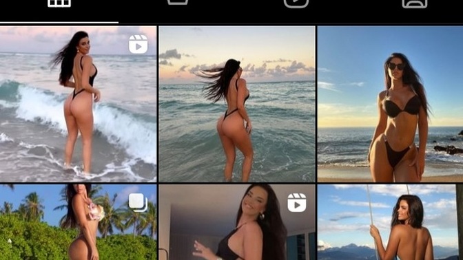 Erkek arkadaşım bu kızın instagramına mı bakmış?