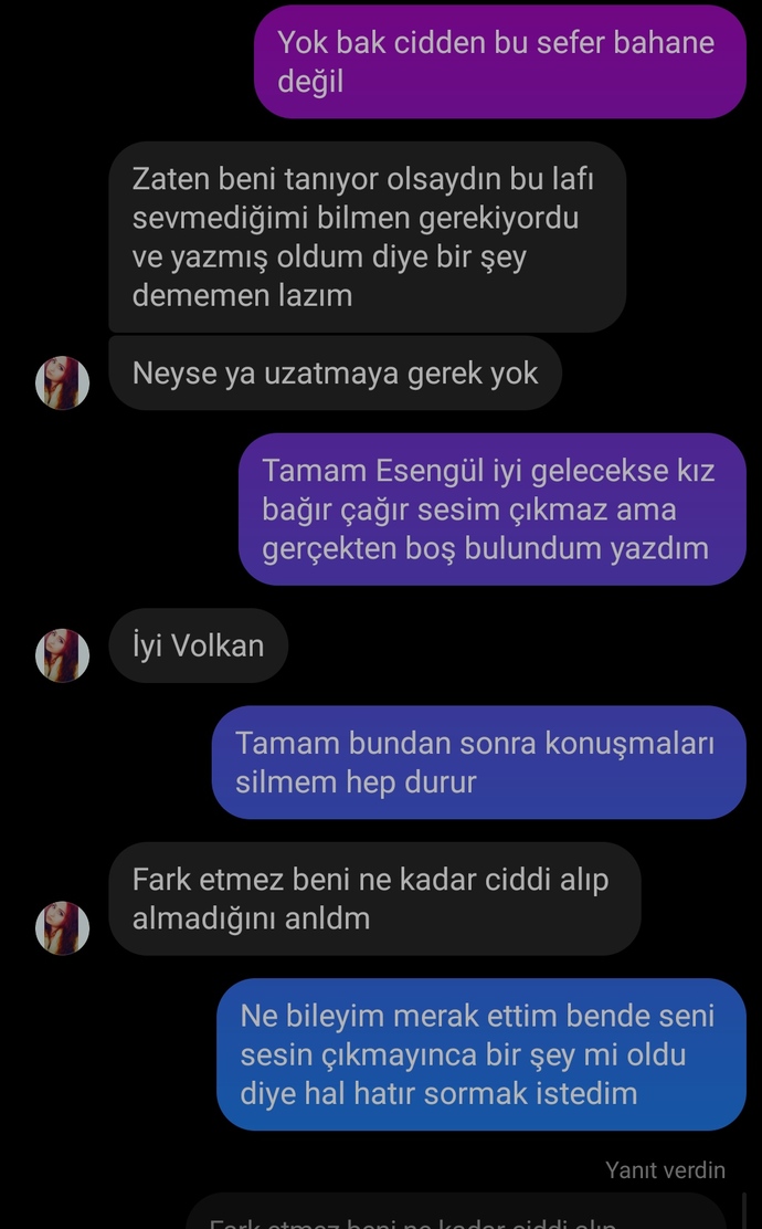 Derdini sorduğunuz kişi agresif tavırlar içinde olsa ne hissedersiniz?