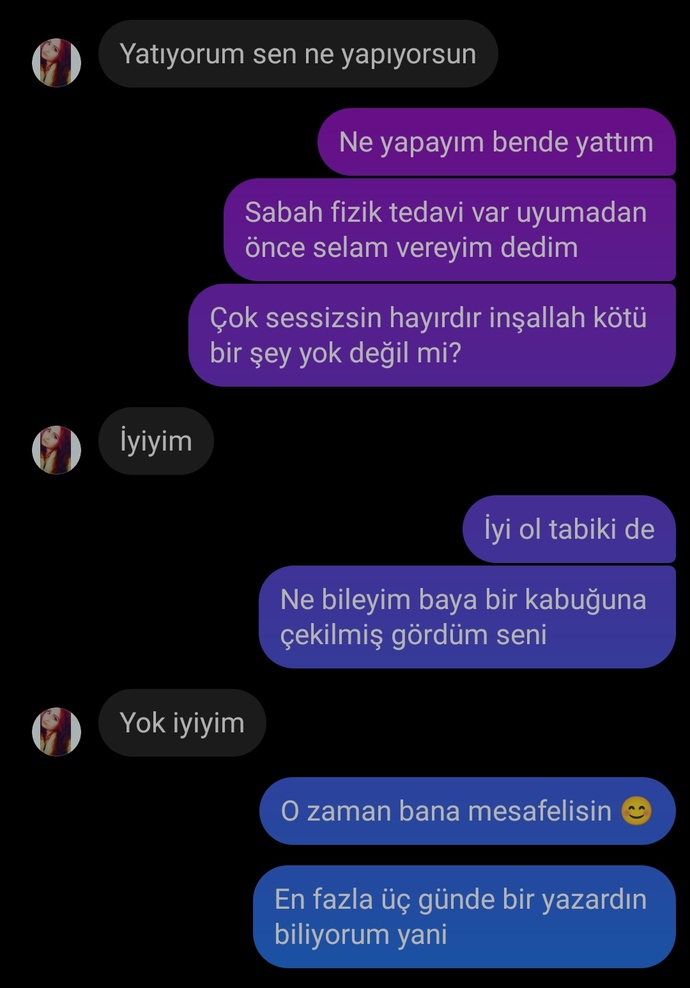 Derdini sorduğunuz kişi agresif tavırlar içinde olsa ne hissedersiniz?