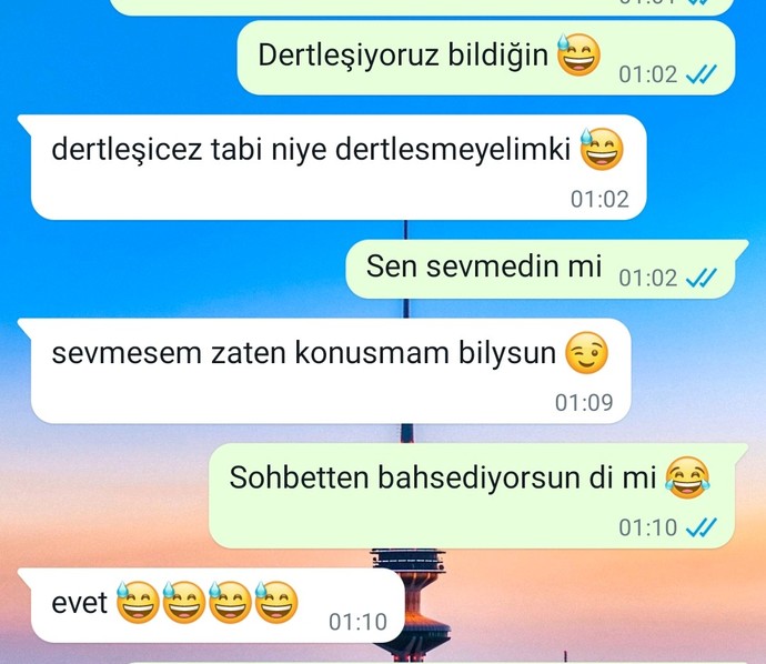 Bana karşı ilgisi var mı?