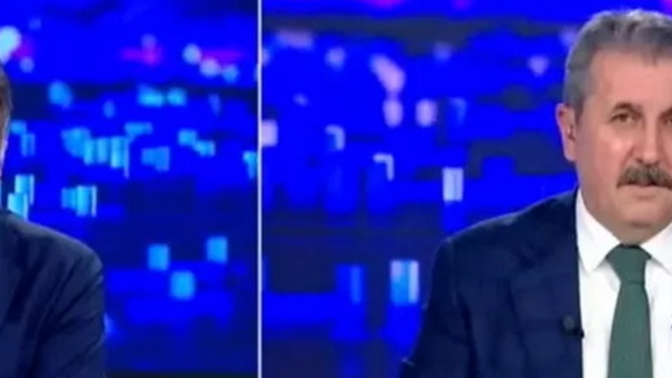 Mustafa Destici'nin canlı yayındaki sözleri gündem oldu! Bu partiye oy vermeyi düşünür müydünüz?