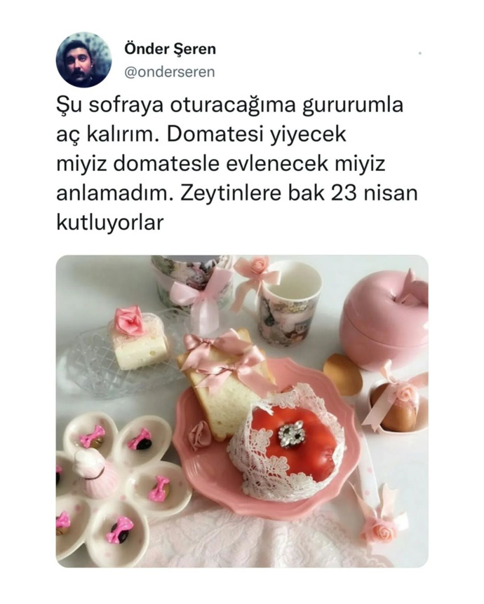 Yeni gelin sunumlarını saçma buluyor musunuz?
