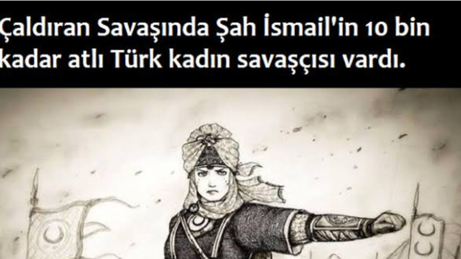 Başka türk kadını gibi savaşçı kadınların olduğu milletler var mı?