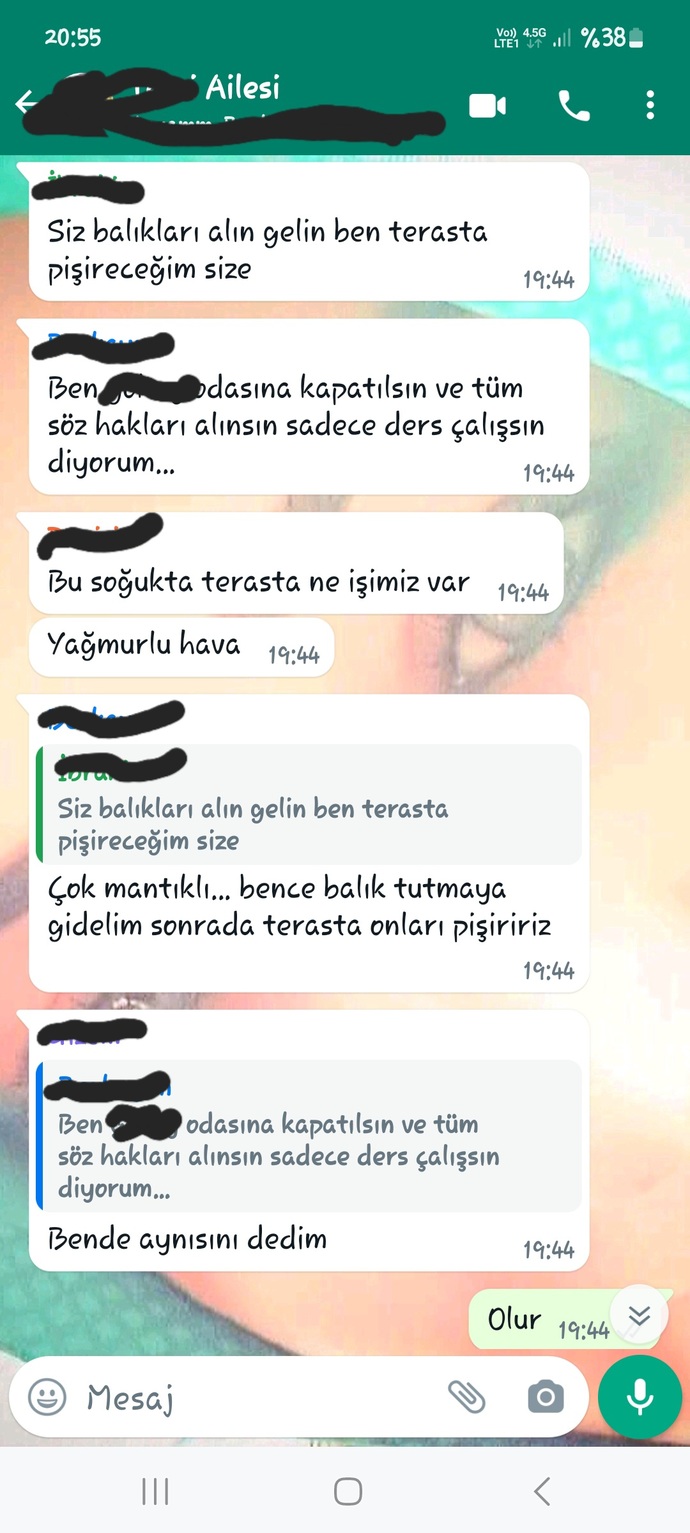 Telefonunuza gelen en son mesajda ne yazıyor ve kimden geldi?
