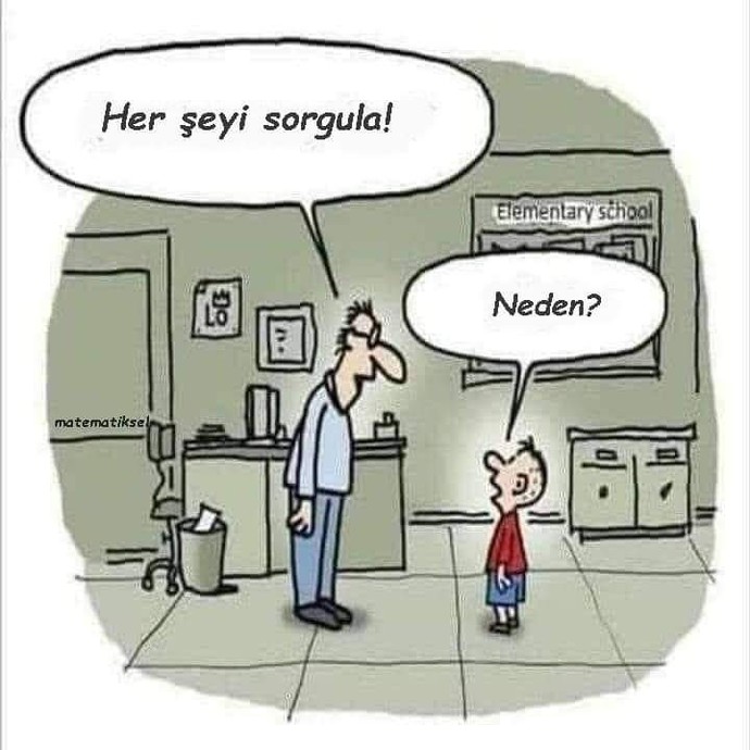 Her şeyi sorgular mısınız?