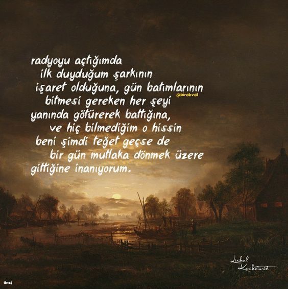 İnsan harici her şeye inanıyore
