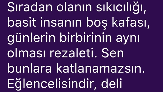 Seni sıkan ve enerjini düşüren neler var?