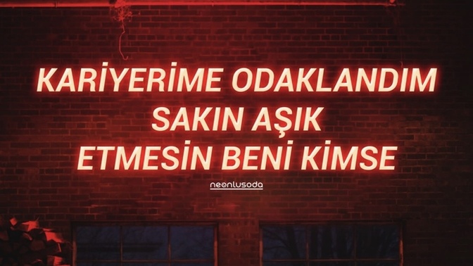 Siz bu aralar neye odaksınız?