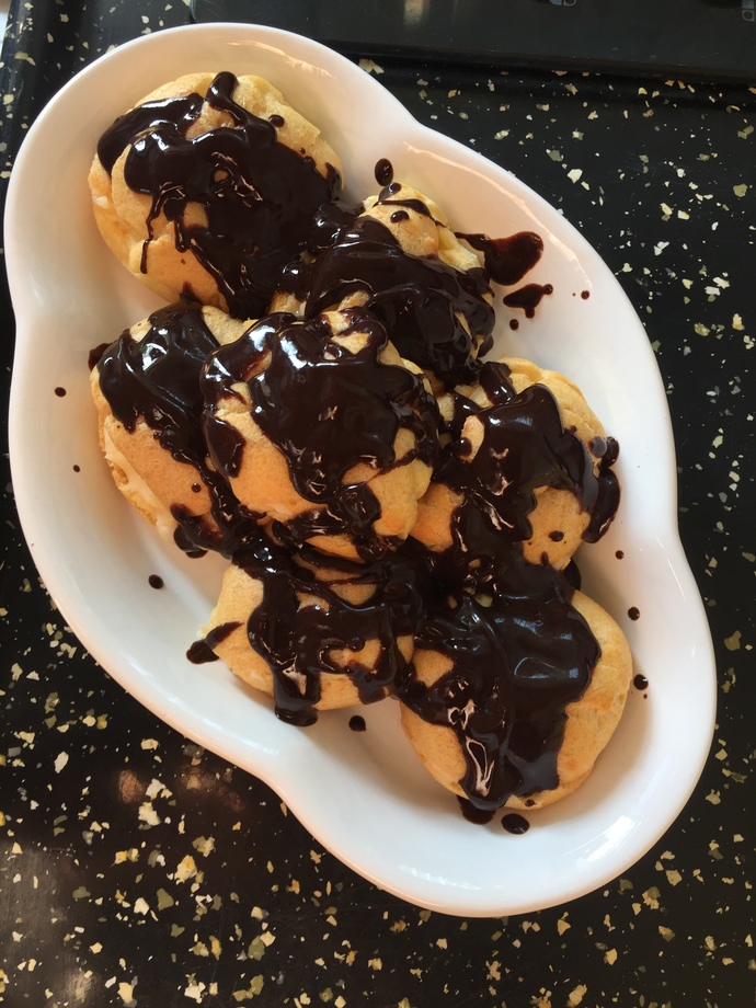 Profiterol yaptım nasıl olmuş, kimler ister 🐥💕?