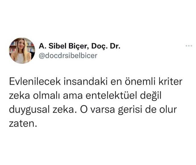 Size göre evlenilecek insandaki en önemli kriter ne olmalıdır?
