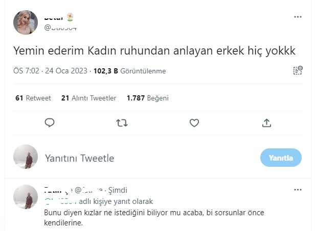 Kadın ruhundan anlayan erkek yok mu sence de?