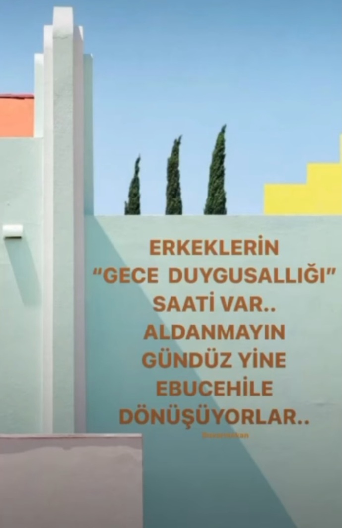 Erkekler bu doğru mu? Gece başka gündüz başka mısınız?
