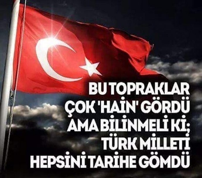 İçiniz de vatan, millet bayrak, sevgisi var mı?