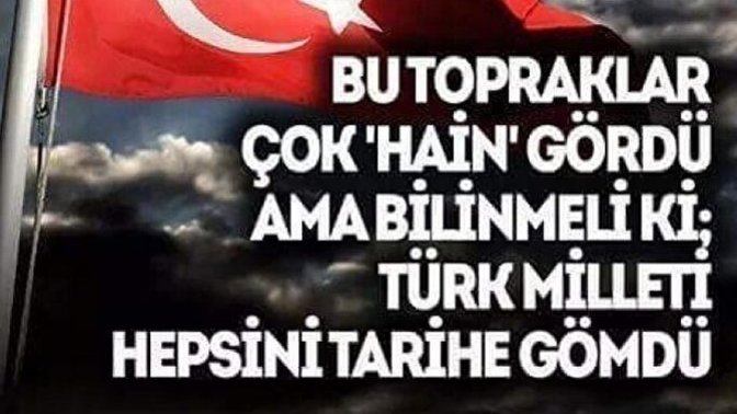 İçiniz de vatan, millet bayrak, sevgisi var mı?