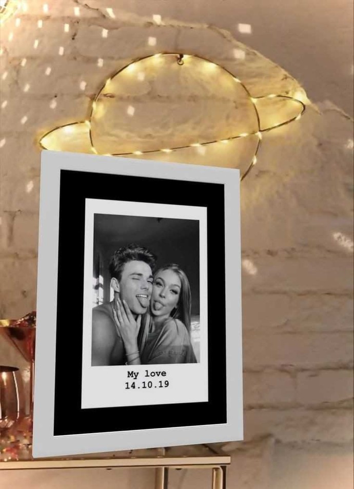 Sevgilinizle fotoğrafınızı çerçeve yapar mısınız?