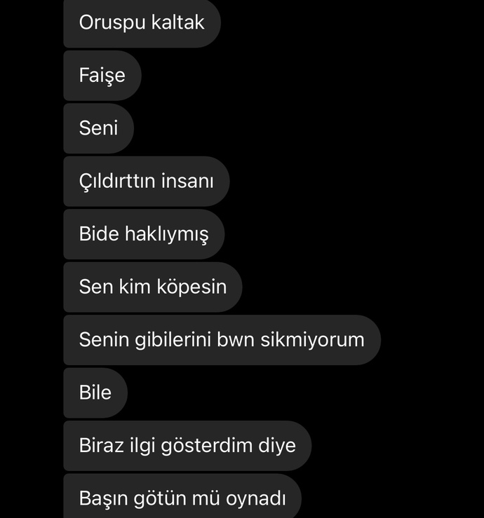 İnstagramdan tanımadığım kişiye anında cevap vermediğim için küfür etti?