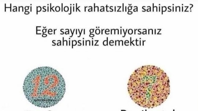 Siz hangi psikolojik rahatsızlığa sahipsiniz?