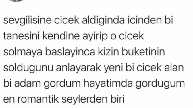 Böyle romantik beyler var mıdır?