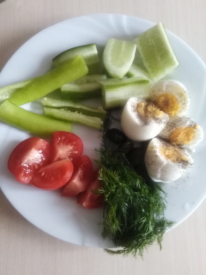 Sizce spora yeni başlamış biri için bu kahvaltı tabağı iyi mi?