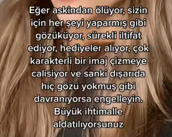 Sizce aldatılma belirtileri nelerdir?