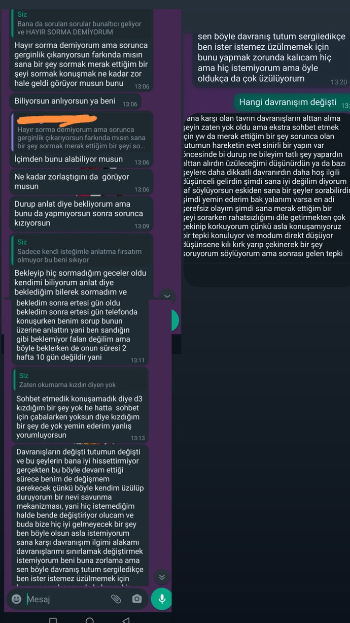 Sevgilime kendimi anlatamıyorum ya da ben anlamıyorum nasıl çözebilirim?