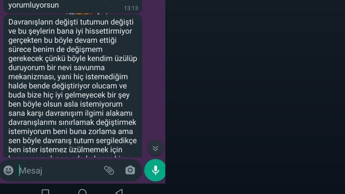 Sevgilime kendimi anlatamıyorum ya da ben anlamıyorum nasıl çözebilirim?