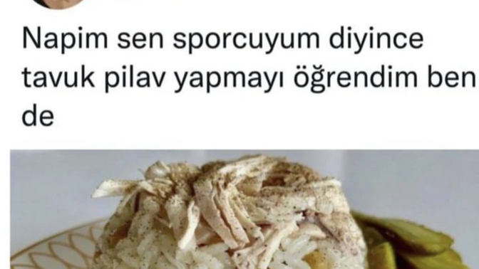 Bu akşam yemek menünüzde ne vardı?