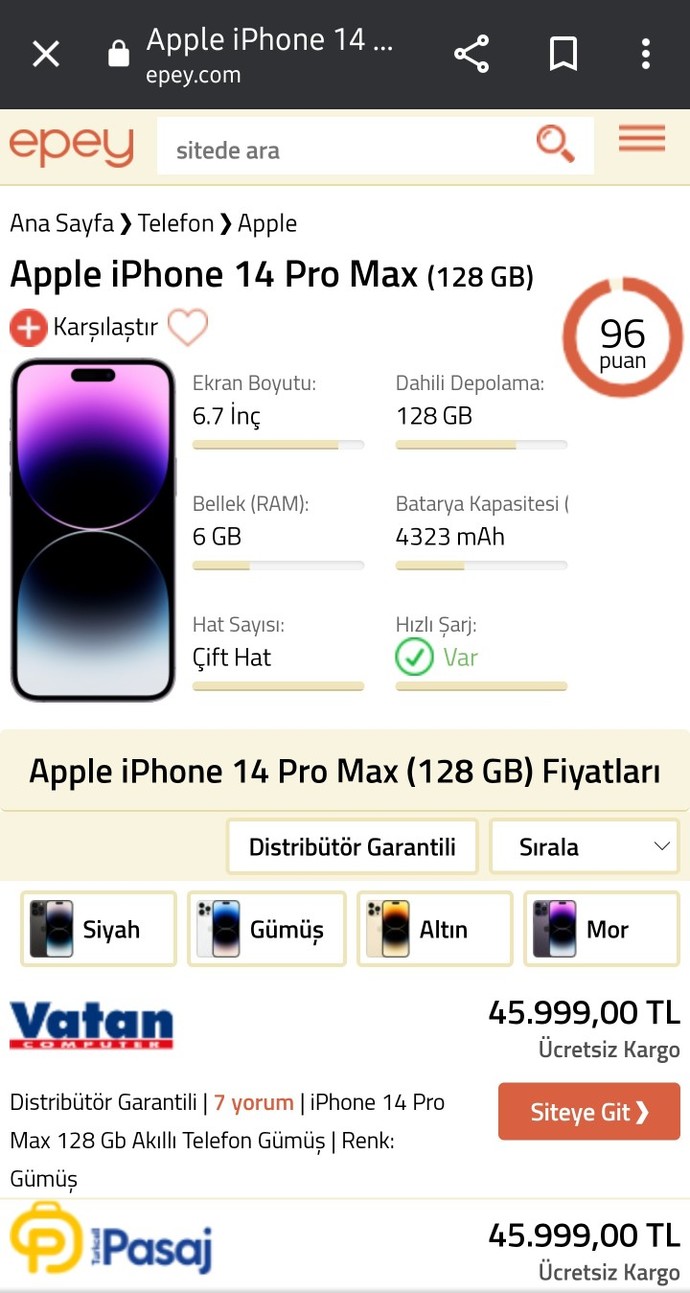 İPhone 14 pro Max alıyorum, sizce hangi renk hoş durur?