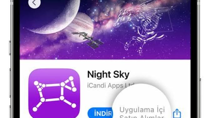 Uygulama içi satın alma nedir?