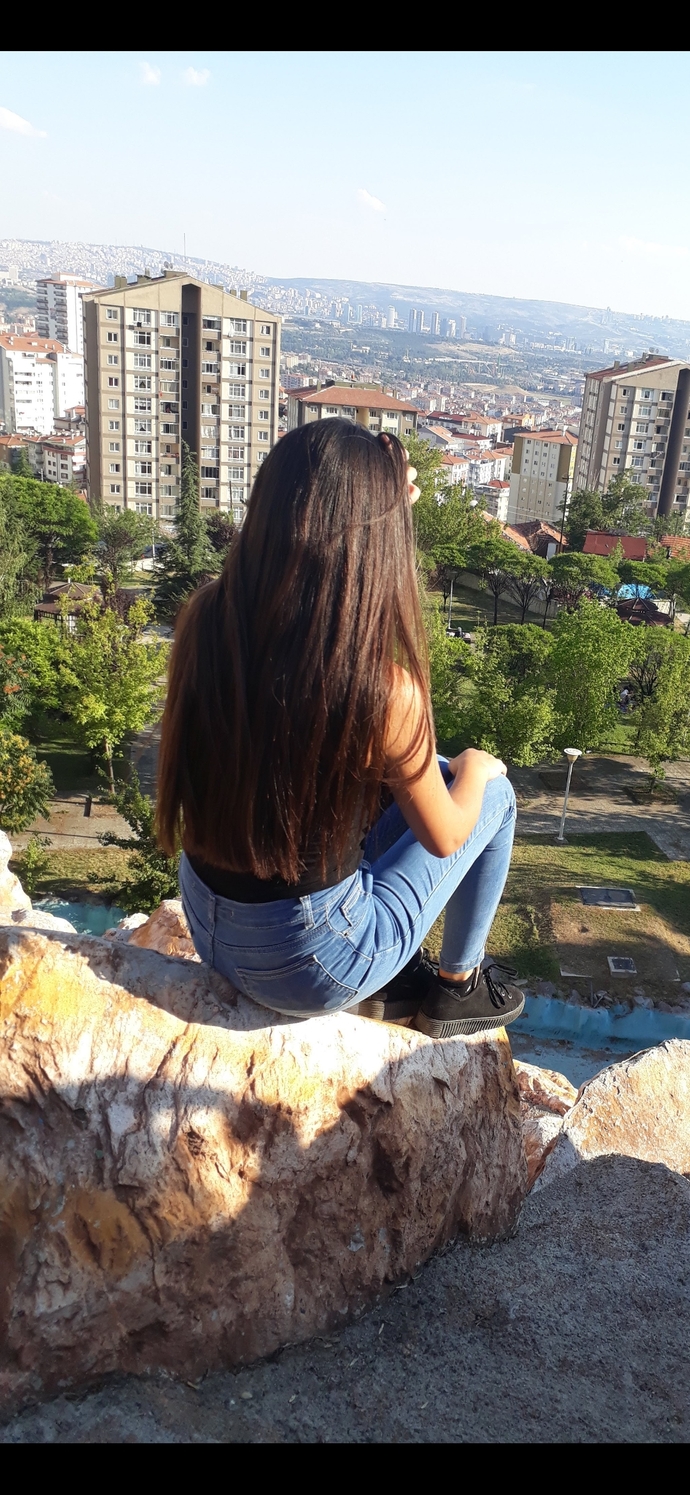Saçlarım bu şekilde