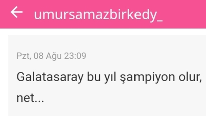 Sizce bu yıl hangi takım şampiyon olacak?