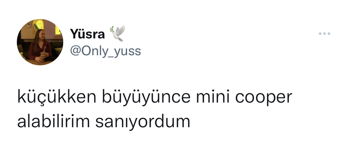 Küçükken yapabileceğinizi düşünüp büyüyünce olmayan şeyler ne?