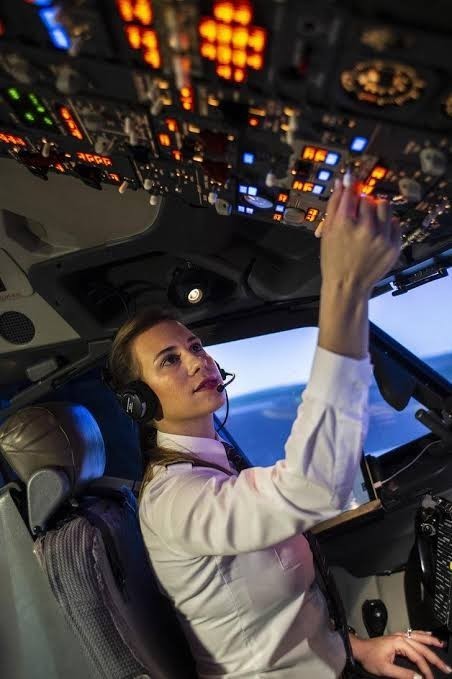 Kadın pilotlar çok havalı değil mi?
