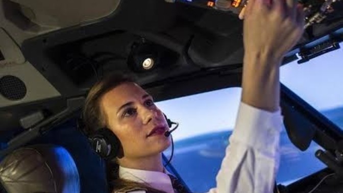 Kadın pilotlar çok havalı değil mi?
