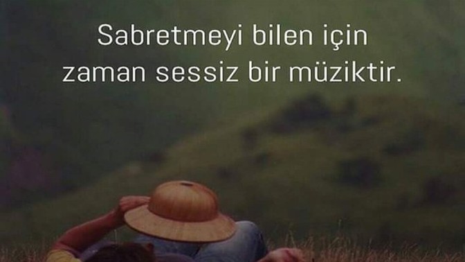 Sabrı nasıl tanımlarsınız?