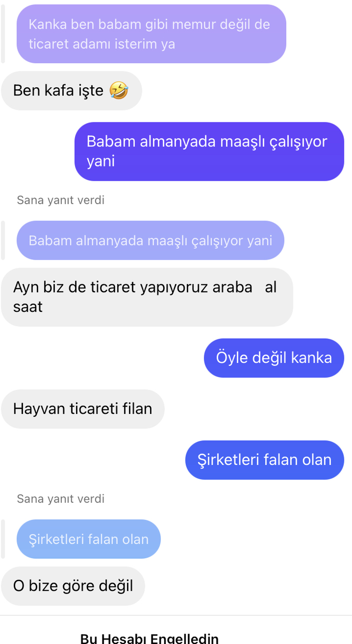 Çocuğa böyle yazıp engellemekle iyi mi ettim?