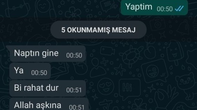 Sadece başı derde girdiğinde size mesaj yazan birine nasıl tepki verirsiniz?