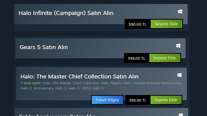Steam'de bazı Xbox oyunlarına %600 oranlarında zam geldi! Oyunlara para verir misiniz?