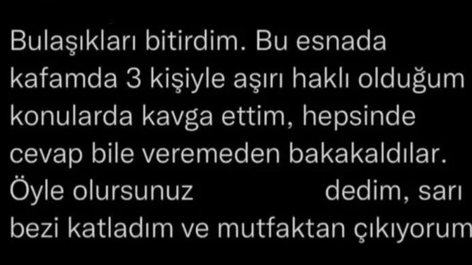 Bir işle uğraşırken neler düşünürsünüz genellikle?