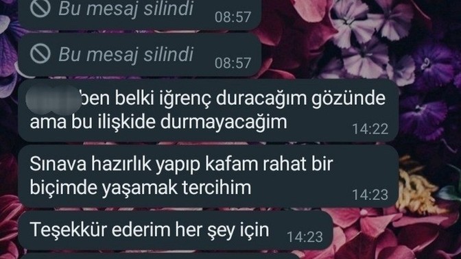Sevgilim benden başkası için mi ayrildi?