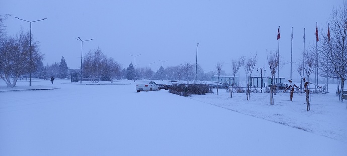 Gaziantep'te kar var, sizin oralarda hava nasıl?