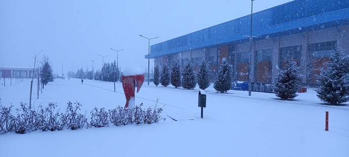 Gaziantep'te kar var, sizin oralarda hava nasıl?