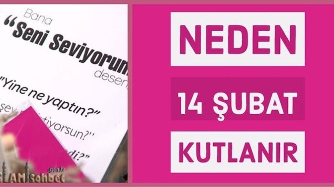14 şubatta sevgilin istiyor diye kapitalizmin gazına geliyor musun?