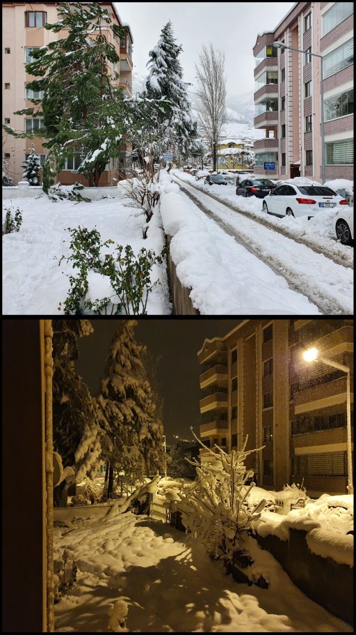 Beklenen kar geldi, beklenen yâr nerde?
