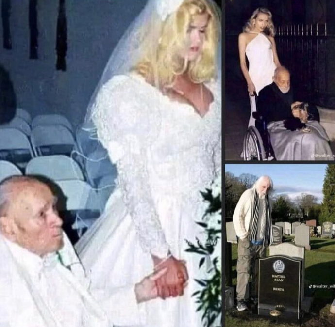 Gelin 24 damat 85 yaşında. Taze çiftimize bir yastıkta kocayın der miyiz?